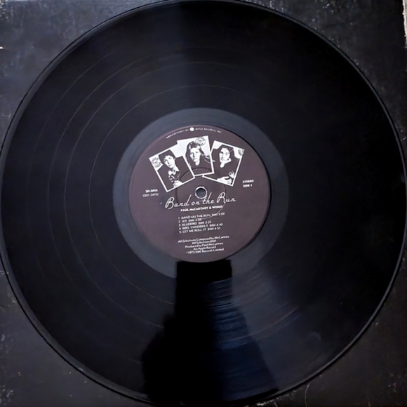 Band on the Run  Paul McCartney and Wings  1973  Apple Records  SO3415. - Picture 4 of 10